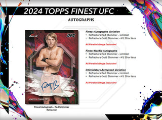 2024 Topps Finest UFC Hobby Mega Box