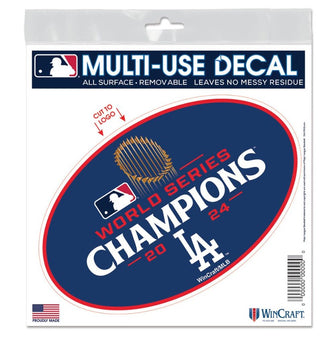 Decal: Los Angeles Dodgers World Series Champions