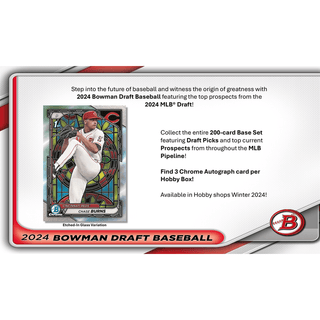 2024 Bowman Draft Baseball Jumbo Box Pre-Sale