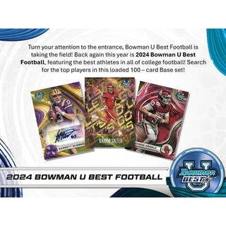 2024 Bowman's Best University Football Breakers Delight Box PRE-SALE