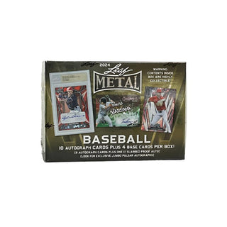 2024 Leaf Metal Baseball Jumbo Box