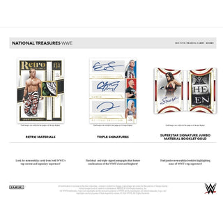 2024 Panini National Treasures WWE Hobby Box PRE-SALE