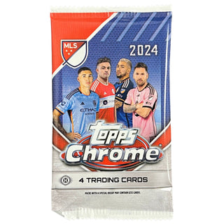 2024 Topps Chrome MLS Soccer Hobby Pack