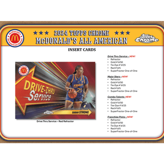 2024 Topps McDonald's Basketball Hobby Box