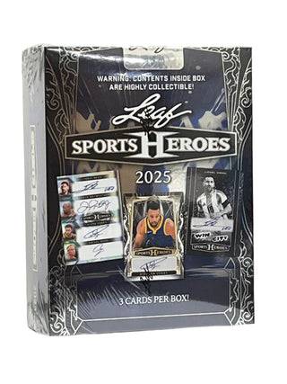 2025 Leaf Metal Sports Heroes Hobby Box