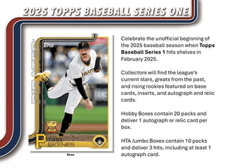 2025 Topps Series 1 Baseball Hobby Breaker Box