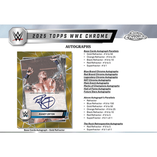 2025 Topps Chrome WWE Value Box