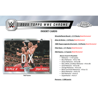 2025 Topps Chrome WWE Value Box