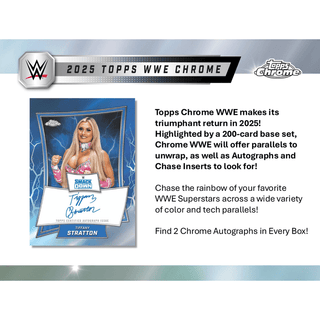 2025 Topps Chrome WWE Hobby Breaker Box