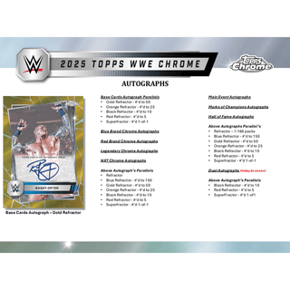 2025 Topps Chrome WWE Hobby Breaker Box