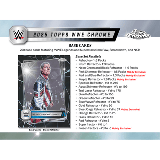 2025 Topps Chrome WWE Hobby Breaker Box