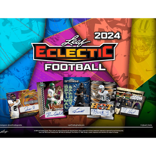 2024 Leaf Eclectic Football Jumbo Hobby Box