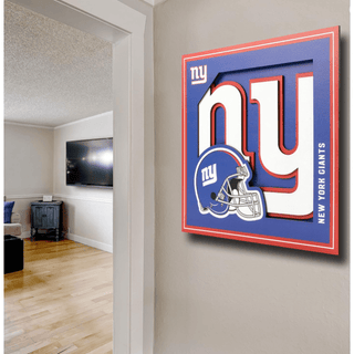 Wall Art: New York Giants Logo Series 12"x12"