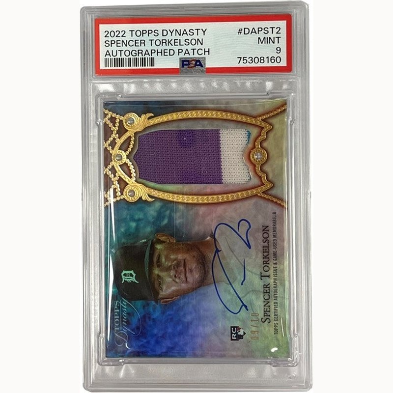 Spencer Torkelson Autographed Jumbo Card