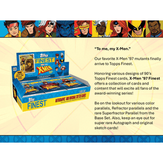 2024 Topps X-Men '97 Finest Hobby Box