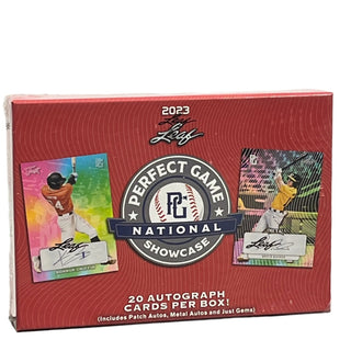 2023 Leaf Perfect Game National Showcase Baseball Box PRE-SALE