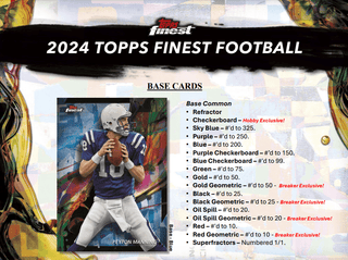 2024 Topps Finest Football Breaker Delight