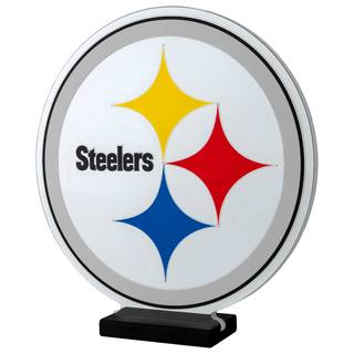 LED Infinity Logo Light: Pittsburgh Steelers