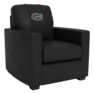 Silver Club Chair with Florida Gators Primary Logo Panel