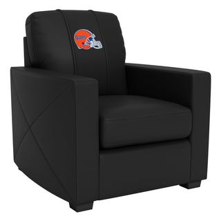 Silver Club Chair with Florida Gators Helmet Logo