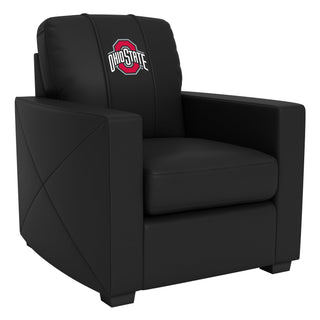 Silver Club Chair with Ohio State Primary Logo