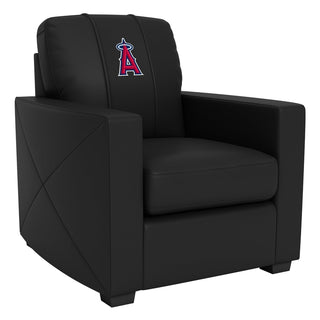 Silver Club Chair with Los Angeles Angels Logo