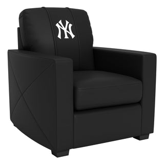 Silver Club Chair with New York Yankees Logo