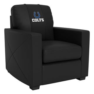 Silver Club Chair with Indianapolis Colts Secondary Logo