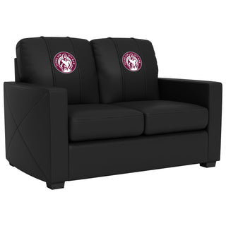 Silver Loveseat with Texas A&M Aggies 12th Man Logo