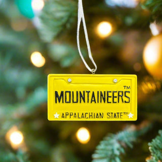 Ornament: App State Mountaineers - License Plate