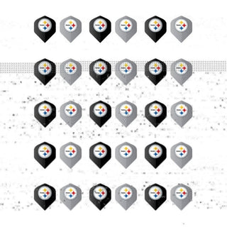 Dart Flight Set: Pittsburgh Steelers Fan Choice 10 Pack