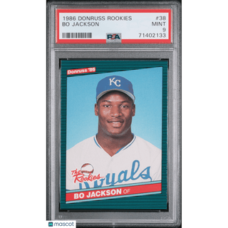 Bo Jackson 1986 Donruss Rookies #38 PSA 9