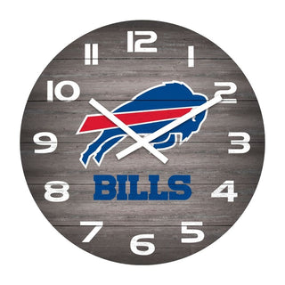 Clock: Buffalo Bills Weathered 16"