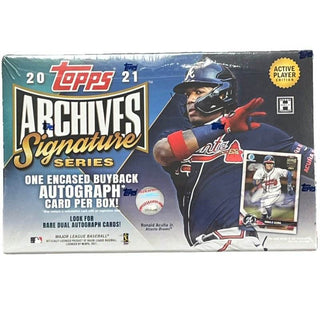 2021 Topps Archives Signature Series Baseball Hobby Box - Active Player Edition