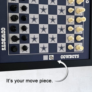 Magnetic Chess Set: Dallas Cowboys