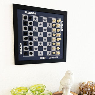 Magnetic Chess Set: Dallas Cowboys