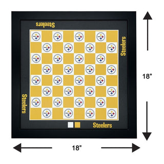 Magnetic Chess Set: Pittsburgh Steelers