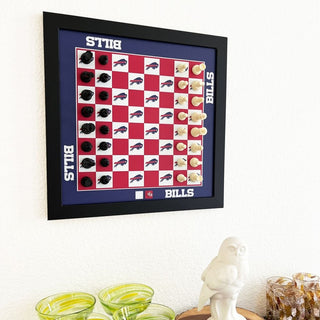 Magnetic Chess Set: Buffalo Bills