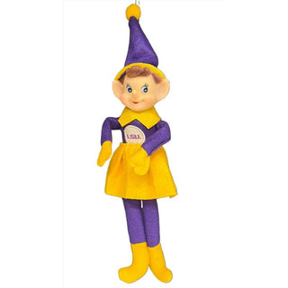 Elf on a Shelf Small Plush: LSU Tigers