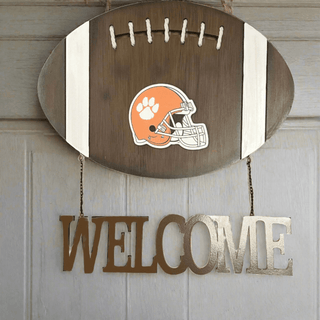 Sign: Clemson Tigers Football Welcome Sign