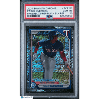 Pablo Guerrero 2024 Bowman Chrome Prospects #BCP212 PSA 10