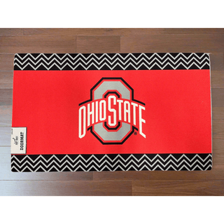 Door Mat: Ohio State Buckeyes 18" x 30"