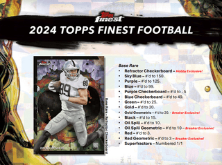 2024 Topps Finest Football Breaker Delight