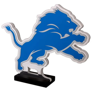 LED Infinity Logo Light: Detroit Lions