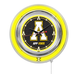 Clock: Appalachian State - Neon