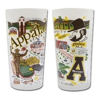 Drinking Glass: Appalachian State - Mountaineers