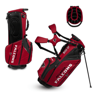 Golf Bag: Atlanta Falcons - Caddie Carry Hybrid