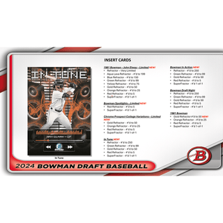 2024 Bowman Draft Baseball Jumbo Box Pre-Sale