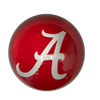 Paper Weight: Alabama Crimson Tide - Glass 3.5"