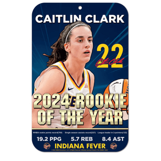 Sign: Indiana Fever Caitlin Clark - 11"x17" Plastic